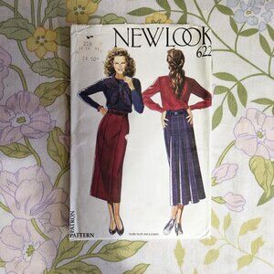 Vintage 90s Sewing Pattern UNCUT New Look 6221 Size 8-18